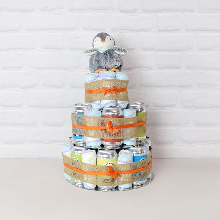 Craft Beer and Baby Gift Set – how the gift is presented