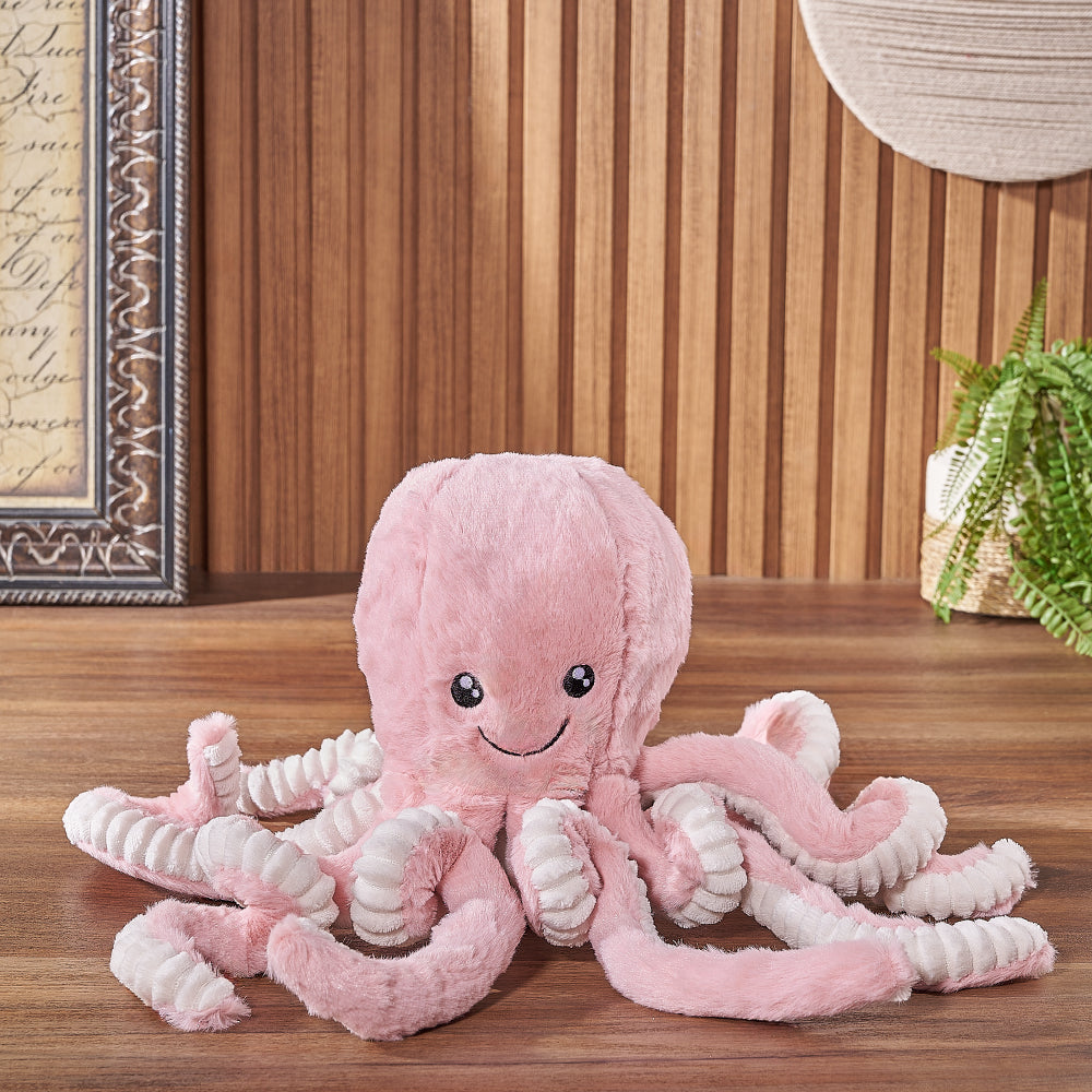 Large Pink Octopus Plush, plush gift, plush, toy gift, toy, Boston delivery