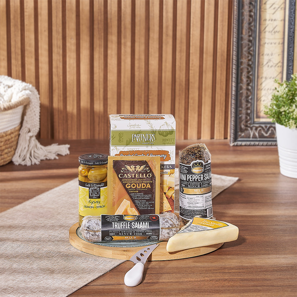 Luxurious Meat & Cheese Gift Set- Boston Delivery