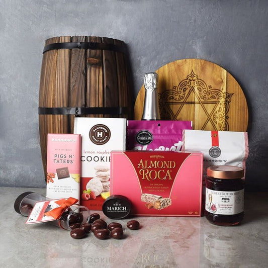 Prestigious Rosh Hashanah Chocolate Gift Set - Boston Baskets - Boston Delivery