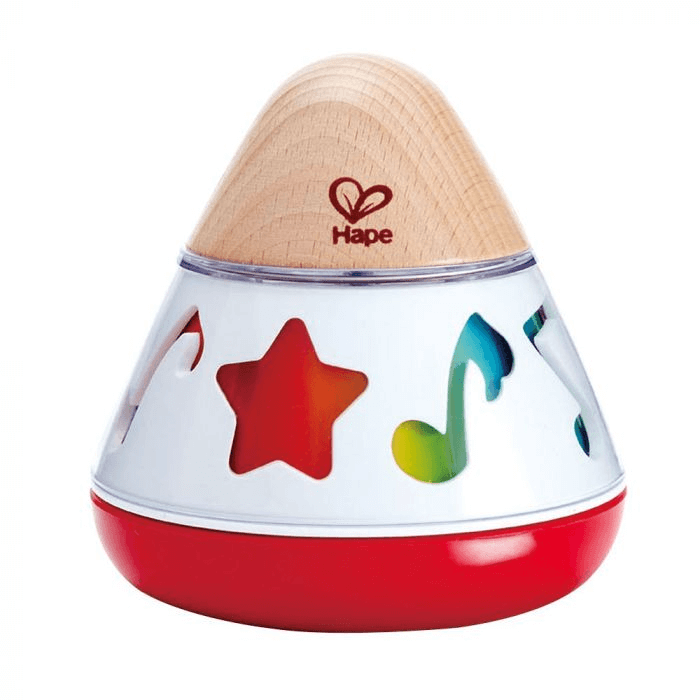 Snack and Clothing Gift Basket for New Parents with Playful Music Box – how the gift is presented