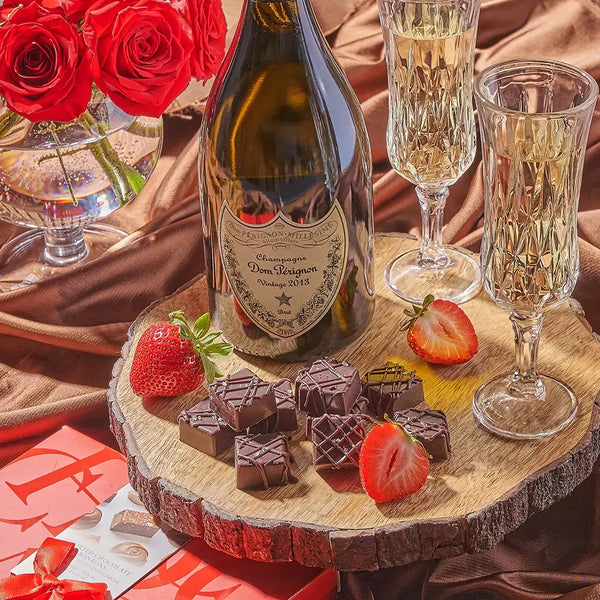 Champagne & Chocolate Gift Baskets