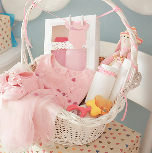 Personalized baby basket best sale