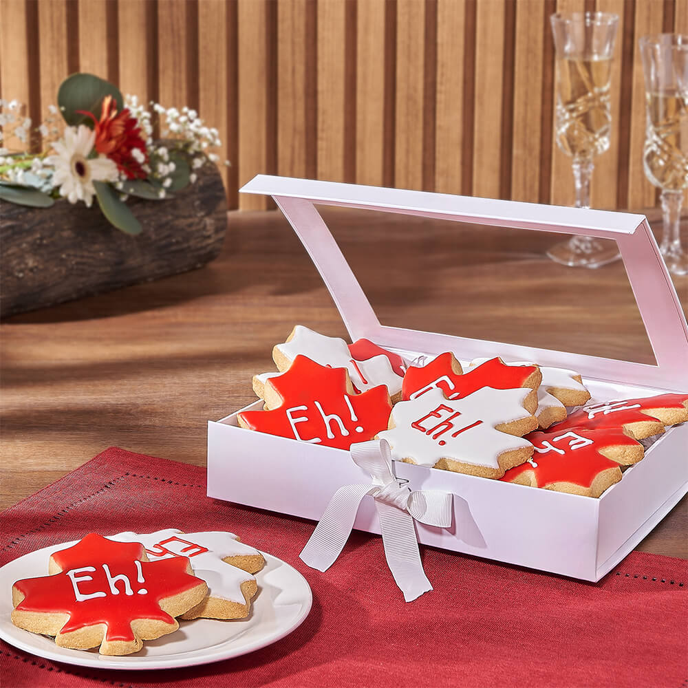 Canada Day Cookie Gift Box from Boston Baskets - Baked Goods - Boston Delivery