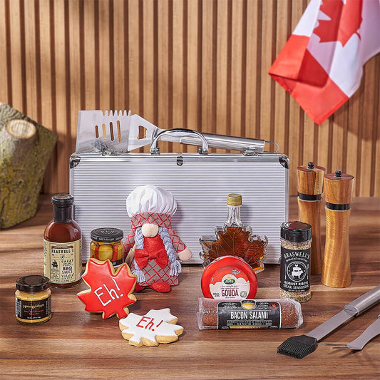 Canada Day Grill Master Gift Set from Boston Baskets - Gourmet Gift Basket - Boston Delivery