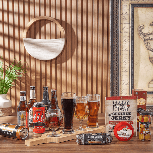 Charcuterie & Beer Flight Gift, beer gift, beer, charcuterie gift, charcuterie, beer flight gift, beer flight, Boston delivery