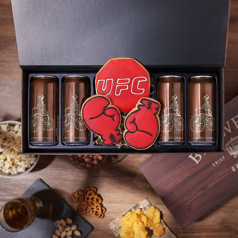 Craft Beer & Boxing Gift Box – Boston Baskets – Boston Delivery