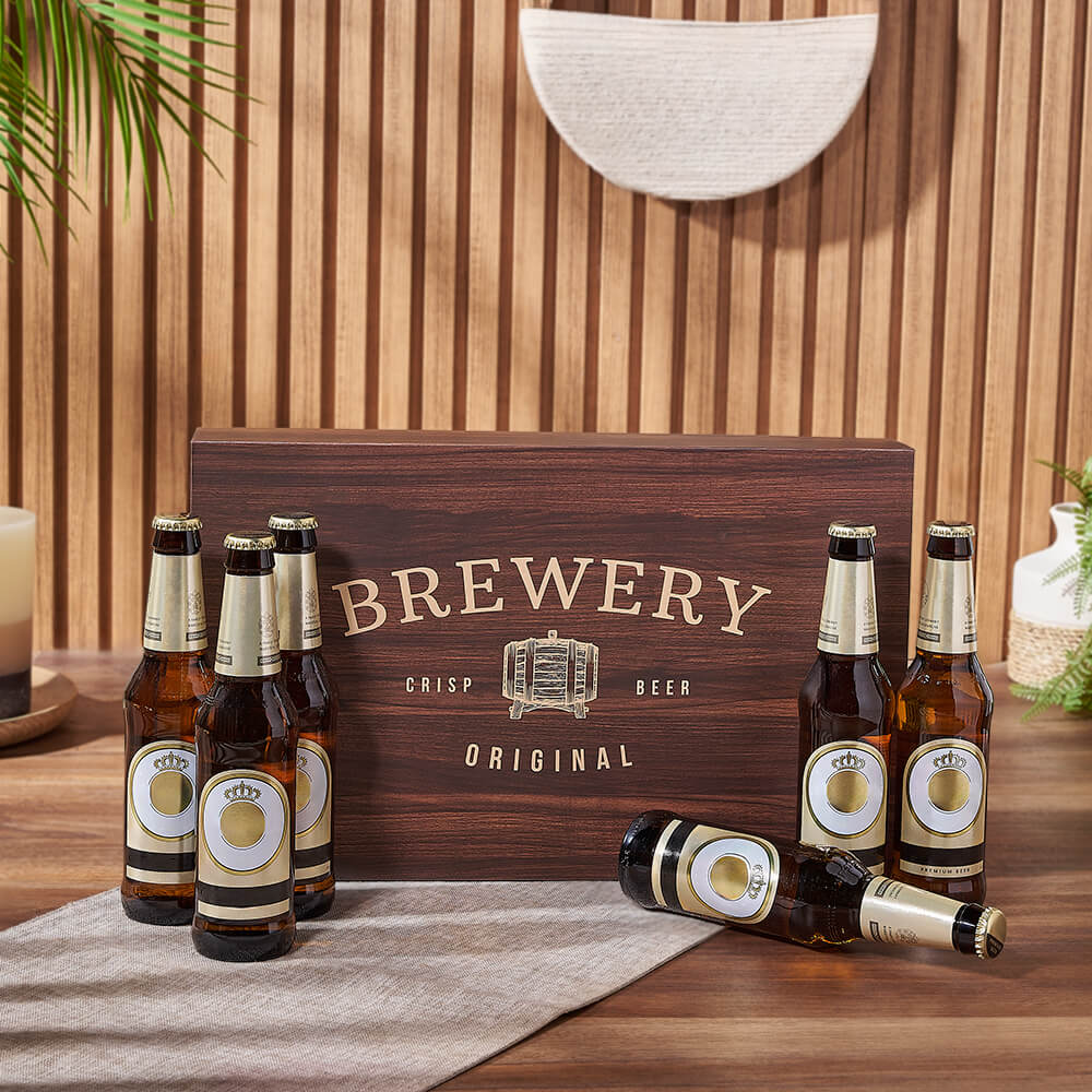 Decorative Beer Bottle Gift Set – how the gift is presented