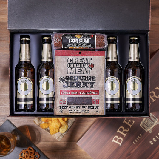 Cured Meat & Beer Box – Boston Baskets – Boston delivery