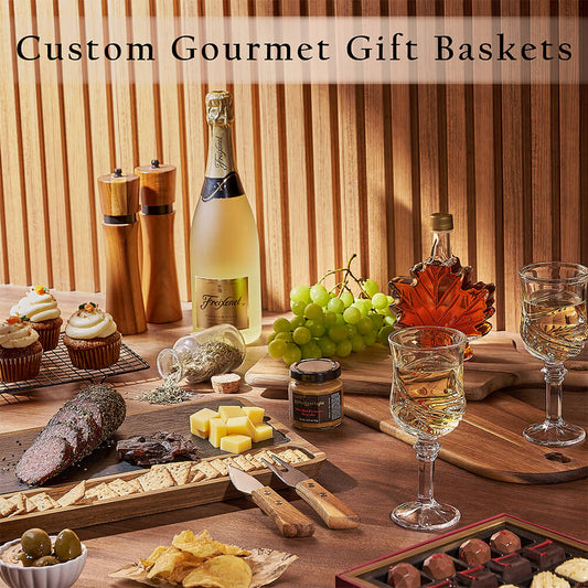 Custom Gourmet Gift Baskets from Boston Baskets - Gourmet Gift Basket - Boston Delivery