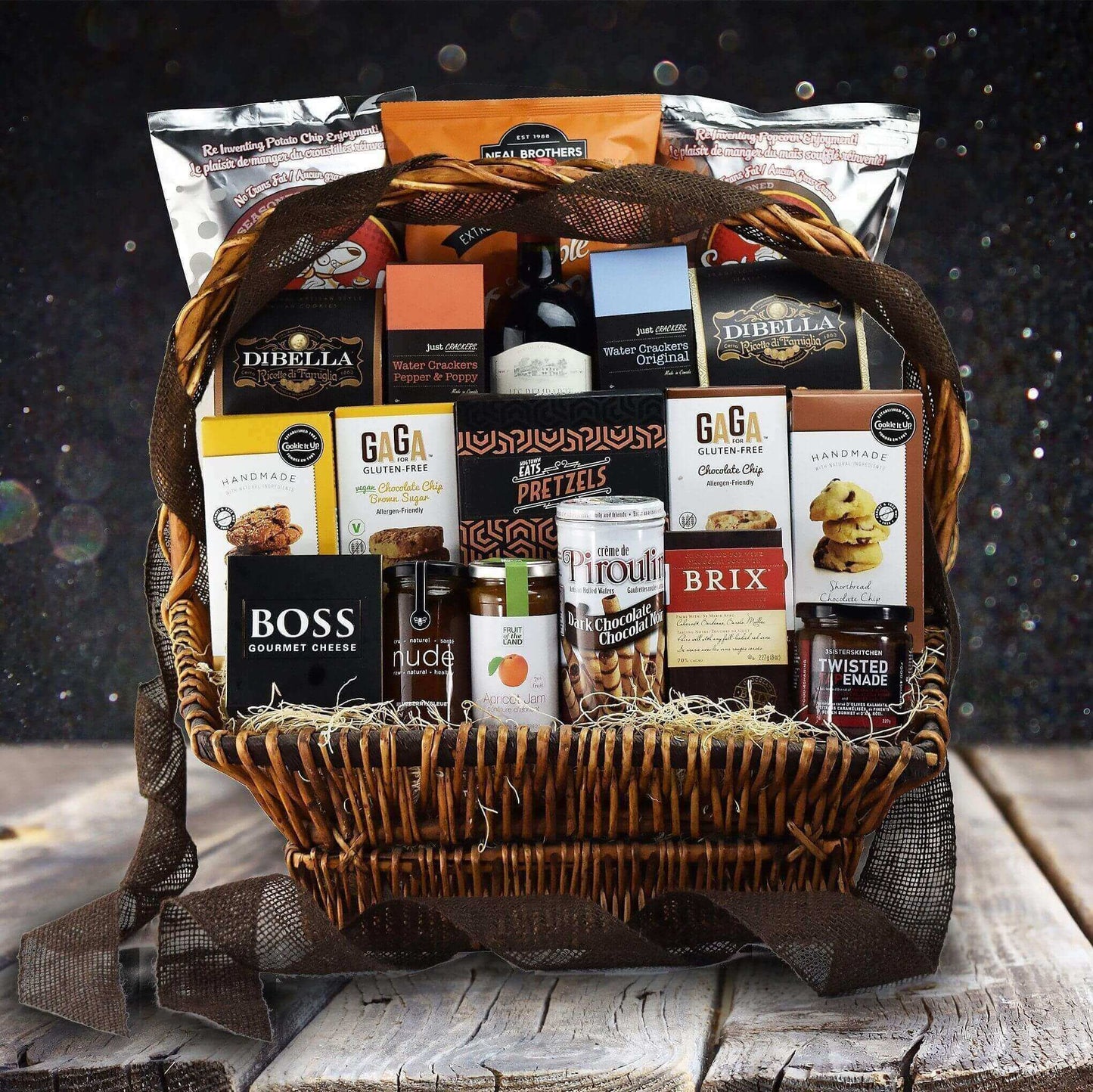 Deluxe Purim Gift Basket from Boston Baskets - Gourmet Gift Basket - Boston Delivery