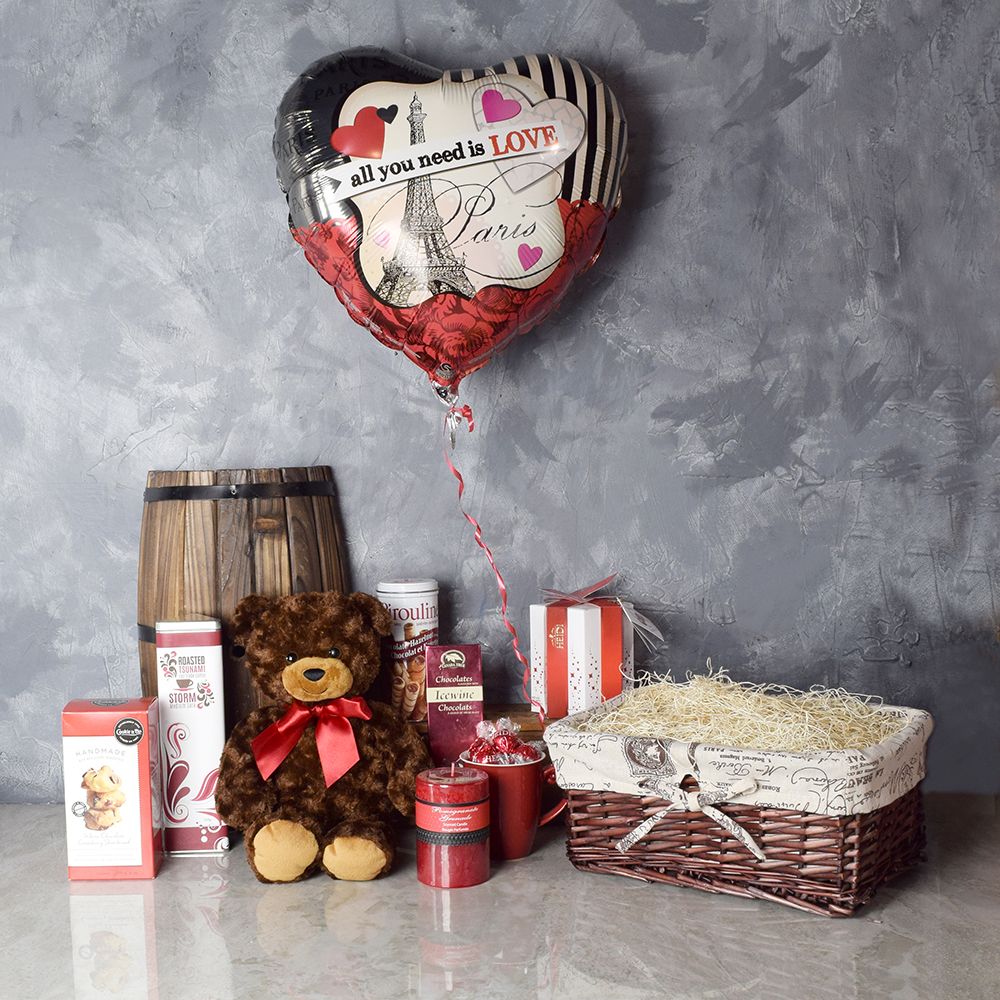 Medium Chocolate Gift Box Featuring Artisanal Truffles – how the gift is presented