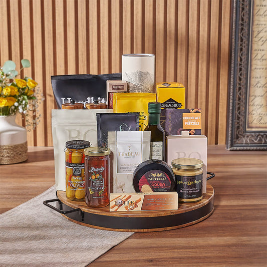 Custom Wedding Gift Baskets - Get This Party Started Platter