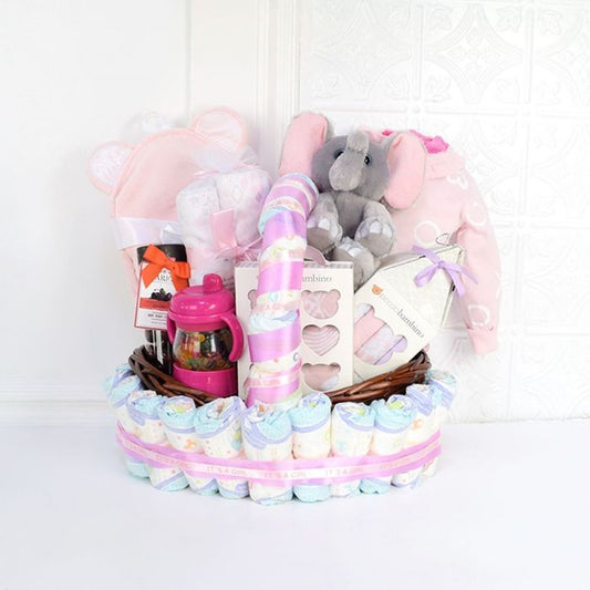 Little Princess Pink Gift Set from Boston Baskets - Boston Delivery