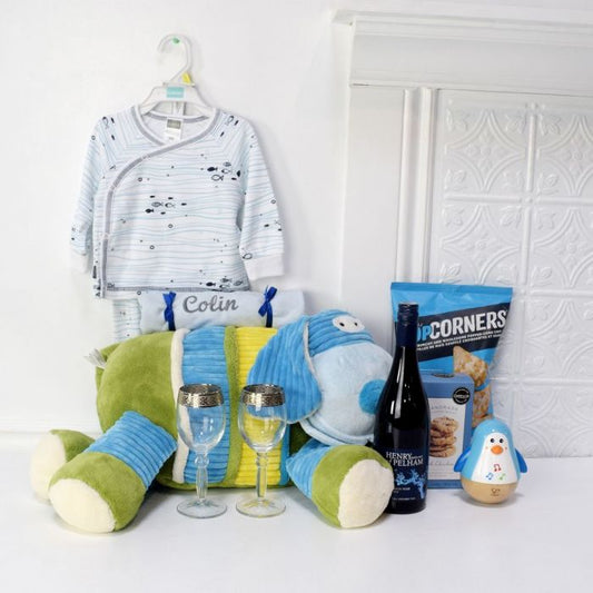 New Parent Luxury Gift Basket - Boston Baskets - Boston Delivery