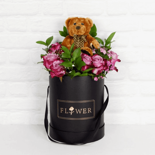 The New Baby Flower Celebration Set - Boston Baskets - Boston Delivery