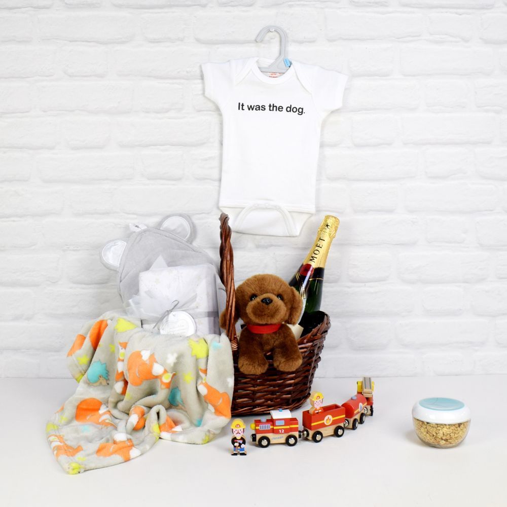 The Unisex Baby Celebration Set - Boston Baskets - Boston Delivery