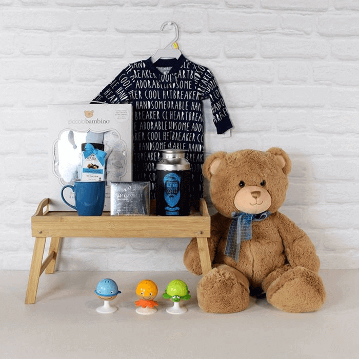 Warm Fuzzies Baby Gift Set from Boston Baskets - Boston Delivery