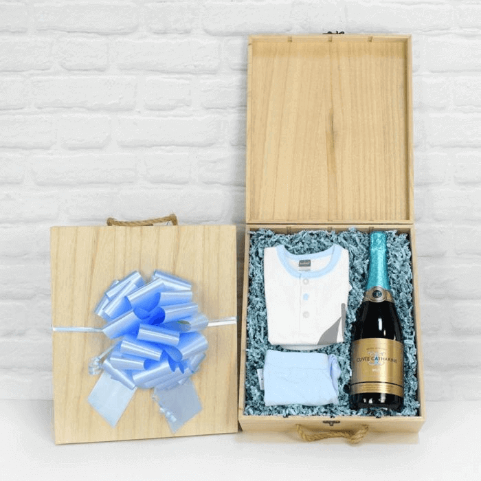 Welcome Home Baby Boy Celebration Gift from Boston Baskets - Boston Delivery