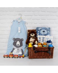 DELUXE BABY BOY SLEEP & BATH SET, baby boy gift hamper, newborns, new parents
