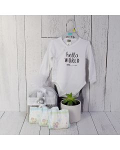 UNISEX WELCOME BABY GIFT SET, unisex baby gift hamper, newborns, new parents