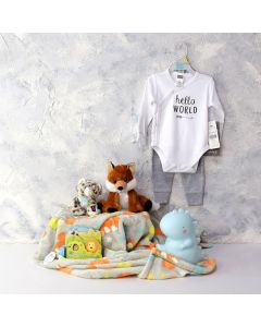 BABY SAFARI TIME PLAYSET, baby boy gift hamper, newborns, new parents