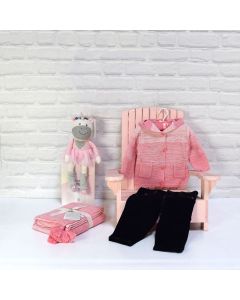 BABY GIRLS FIRST PAIR OF JEANS GIFT SET, baby gift hamper, newborns, new parents
