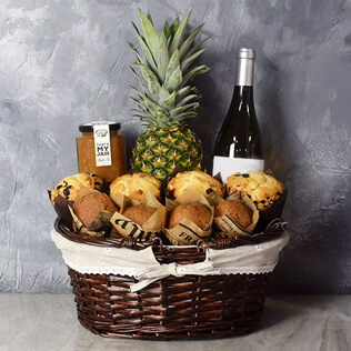 Tropical Muffin Gift Basket Boston